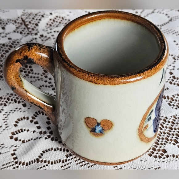 ARIZONA COFFEE MUG SIGNED A. MADE IN MEXICO EUC POTTERY SUN MOON CELESTIAL EUC - Picture 2 of 6